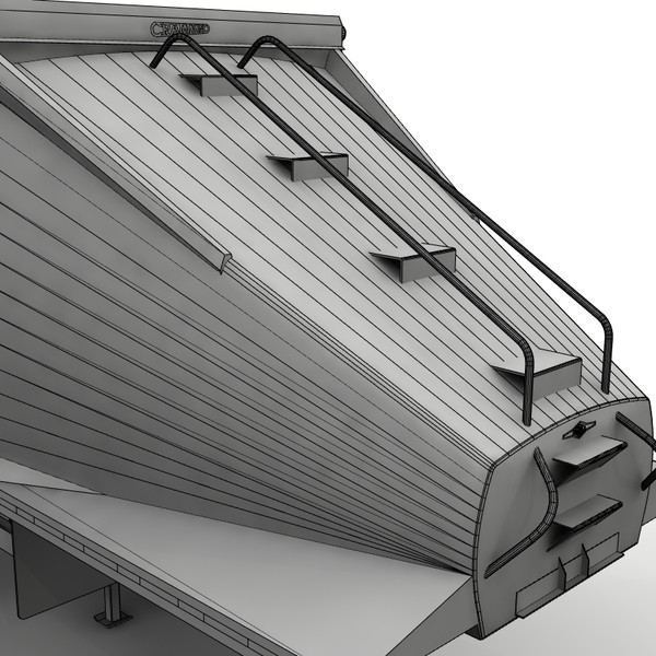 trailer beall 2 axle lwo - Beall 2 axle belly dump by bansheewoj
